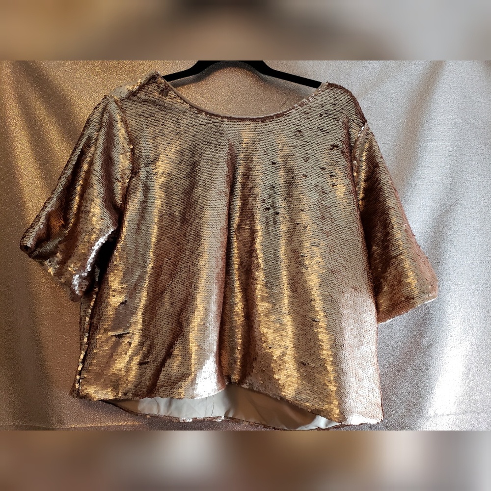 Peyton Parker Large Sequin Top